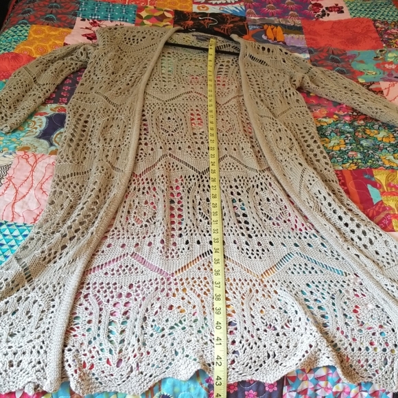 boho duster cardigan
